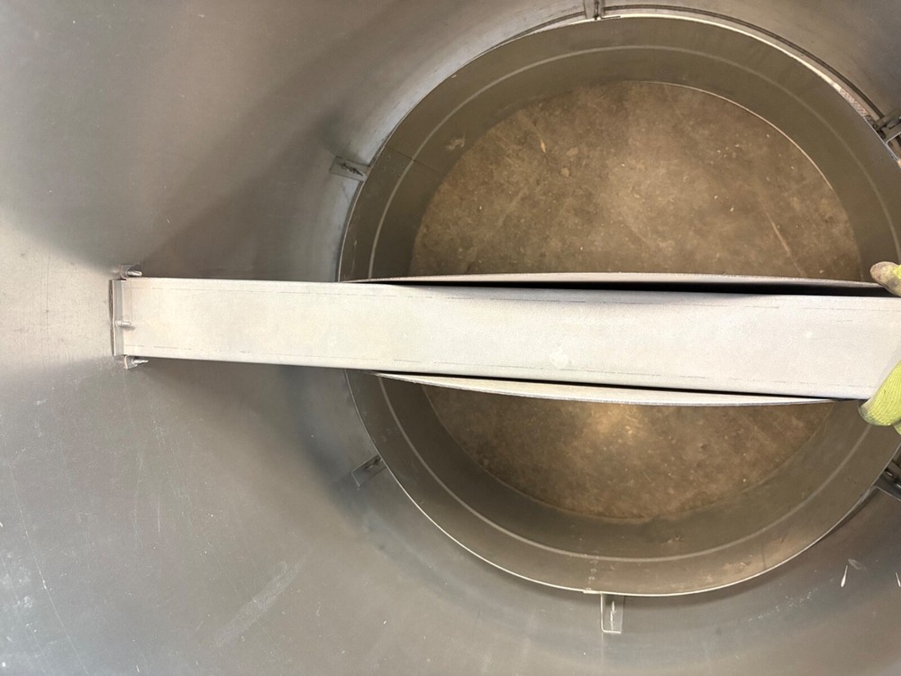 34" galvanized paint booth ductwork