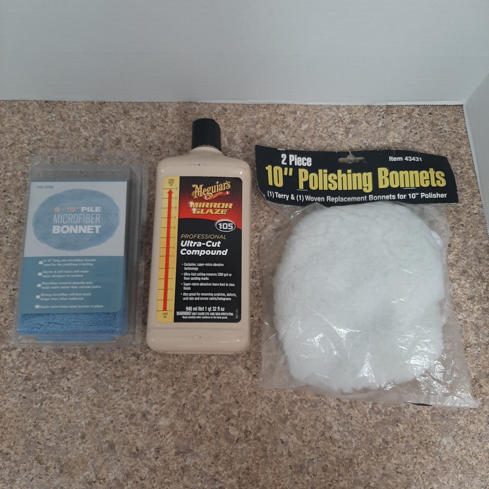 DRILL MASTER # 61898 120 VOLT 10" POLISHER WITH EXTRA'S ...PRICE SLASHED TODAY!