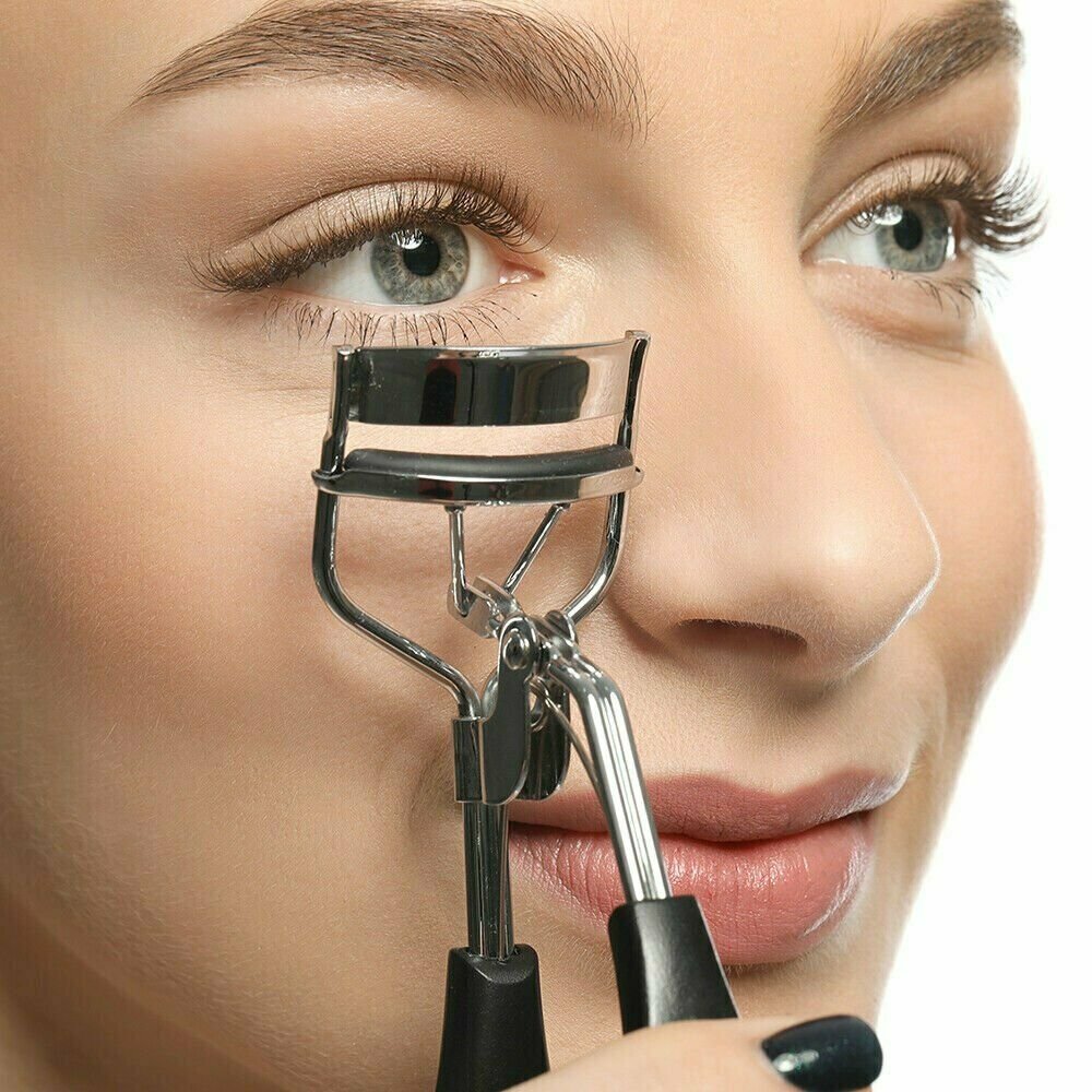 Eyelash Curler with 6 Pcs Refill Pads