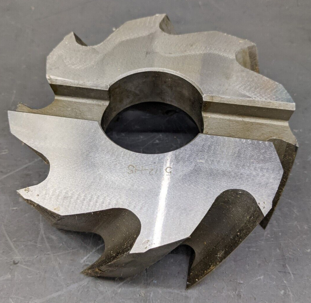 Shell End Mill HSS for Aluminum 5-1/2" CD 2-1/4" LOC