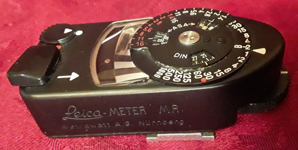 Leica Meter MR Light Exposure Meter Black SN#66976