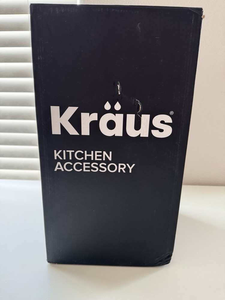 Kraus KWD100-33MBL Garbage Disposal 1/3HP Open Box Tested New