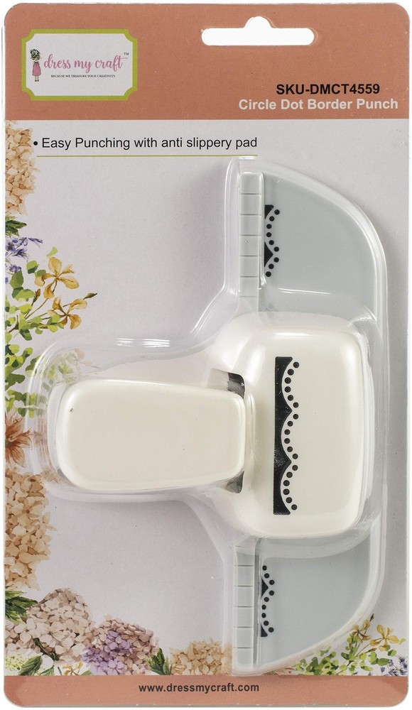 Punch-Circle Dot Border