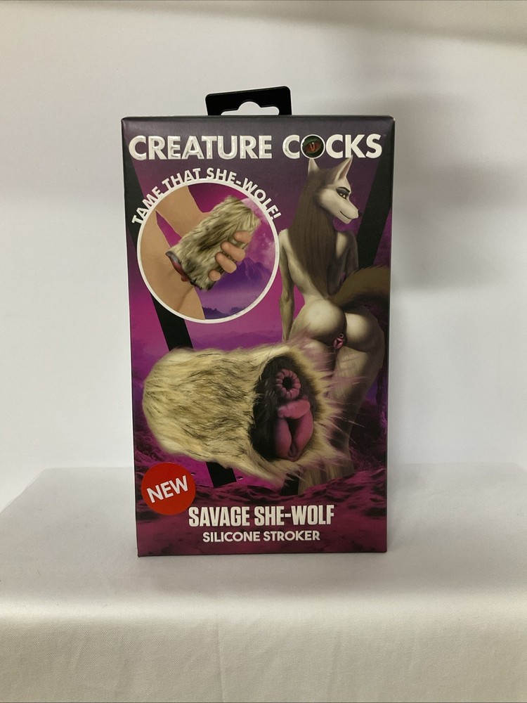 Creature Cocks Savage She-Wolf Stroker