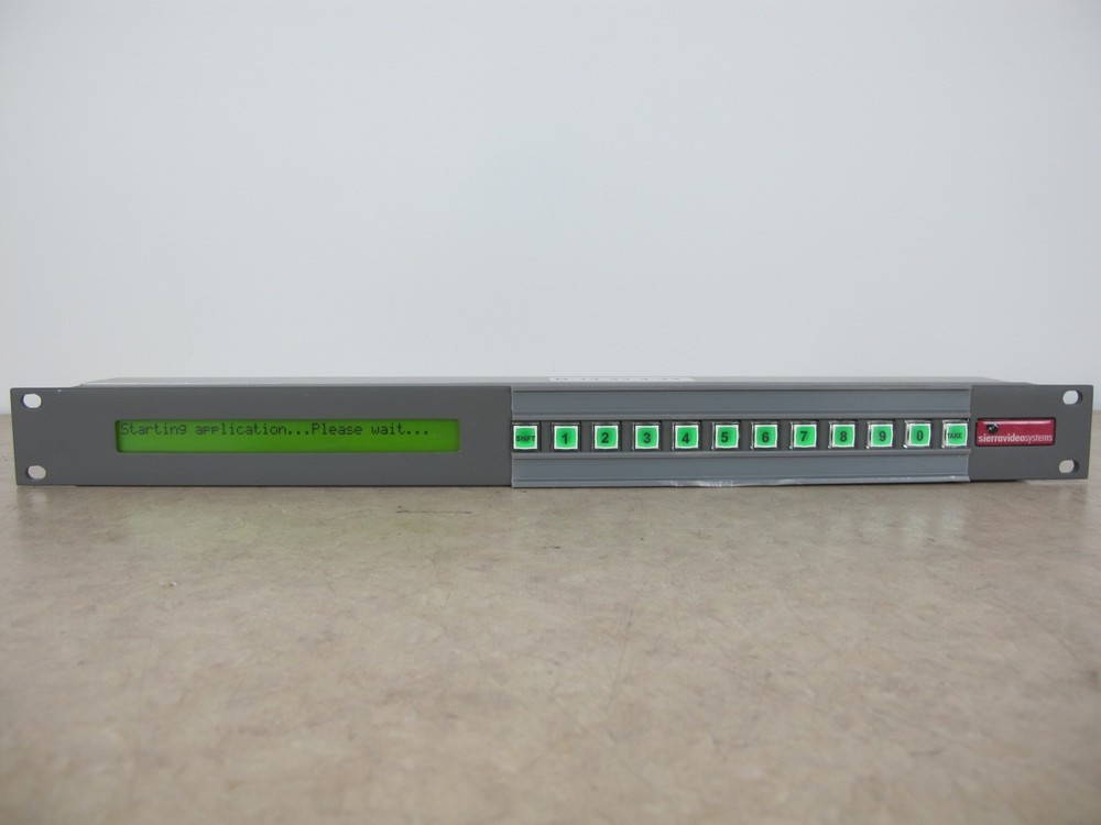 Kramer SCP-112 Programmable Control Panel for Sierra Matrix Switchers