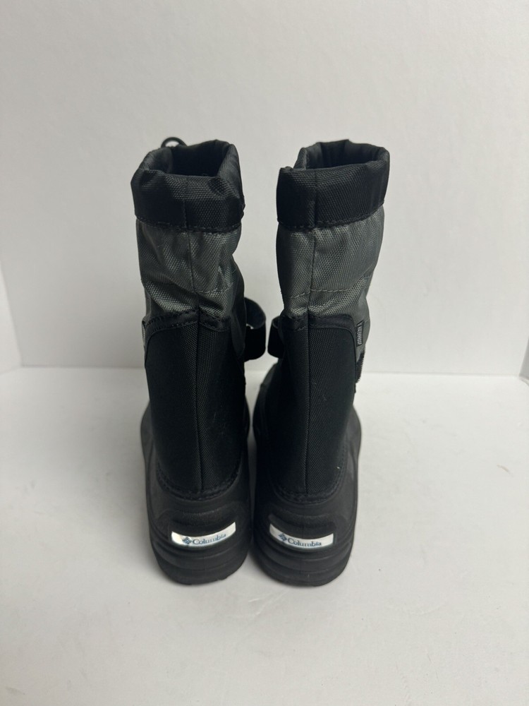 Columbia Powderbug Plus II Snow Boot Black Size 4 M Big Kid