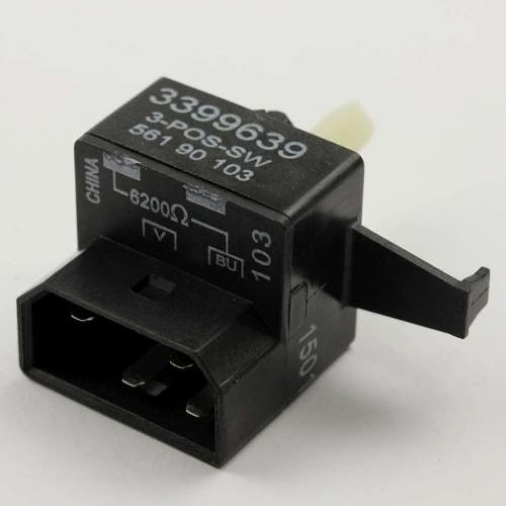 Whirlpool Dryer Part # WP3399639 - Temp Selector Switch