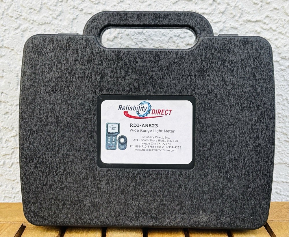 Digital World De Range Light Lux Meter - Smart Sensor RDI-AR823