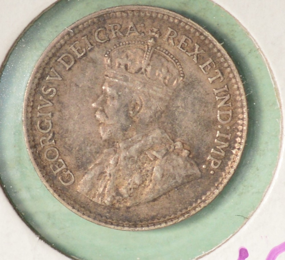 1918  - Canada Silver Five Cents - INV#C-90