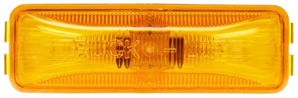Truck-Lite 19200Y 19 Series, Base Mount, Inc, Yellow Rectangular, 2 Bulb, M/C