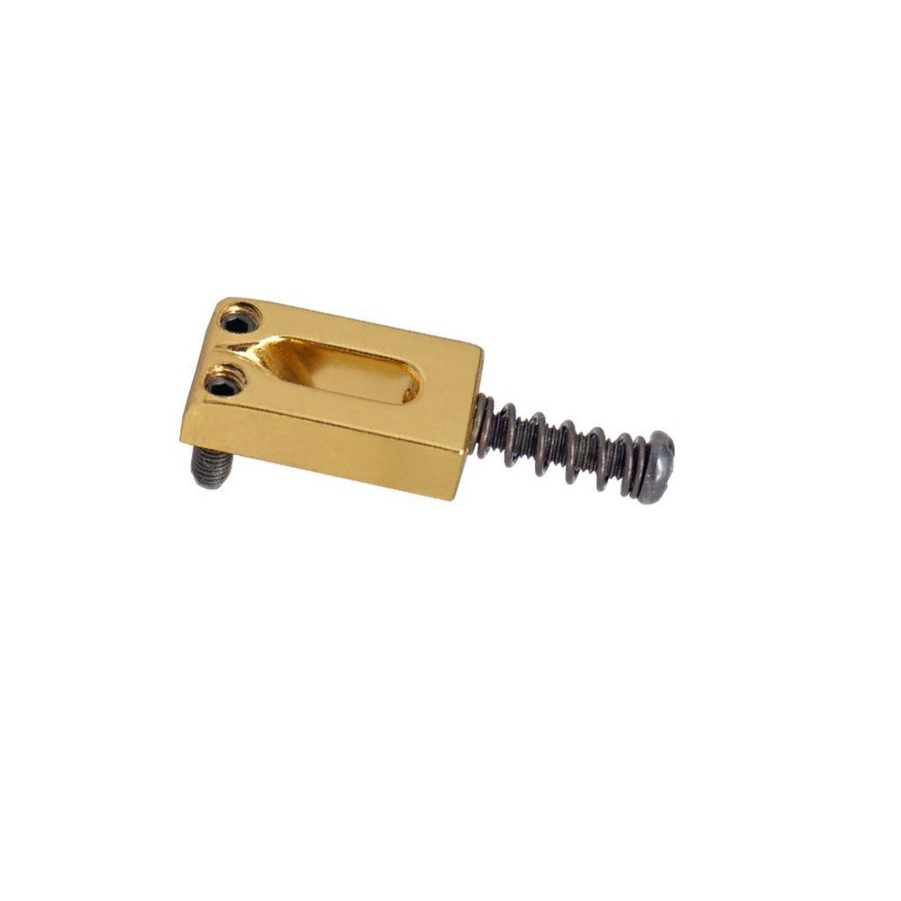 6Pcs Golden Electric Guitar String Bridge Saddles Set