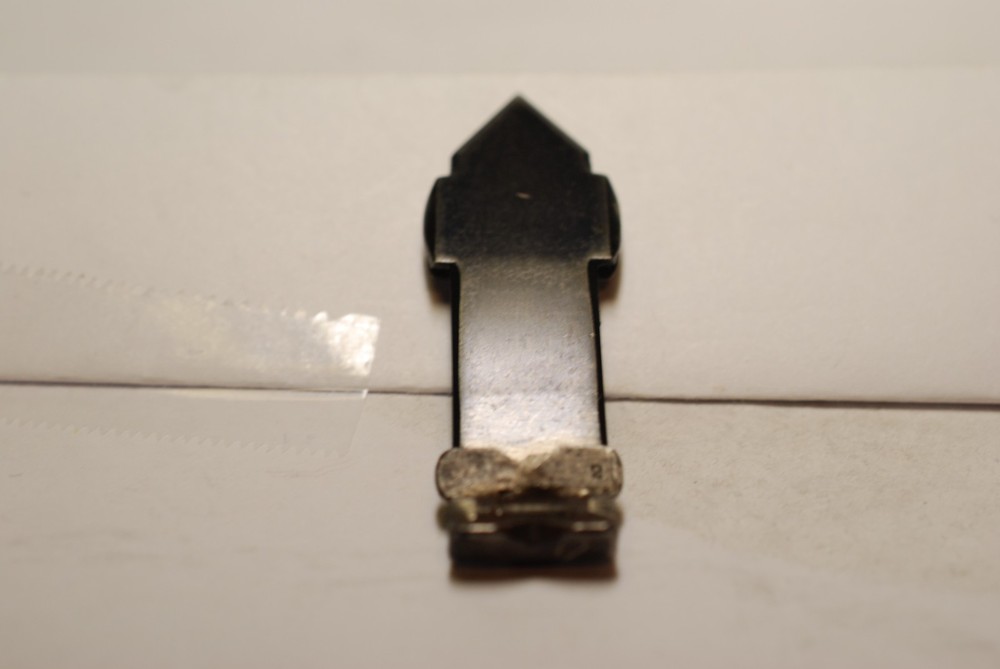 Winchester 34C Express Sight missing 2nd leaf very blue base.