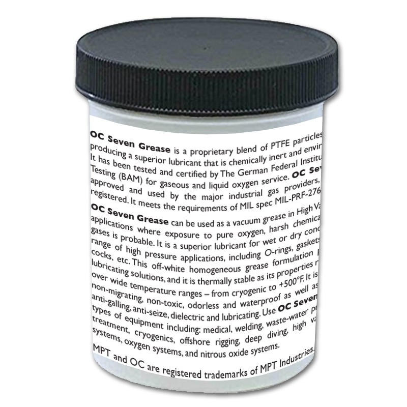 OC® Seven Oxygen Compatible Grease, 16 oz Jar