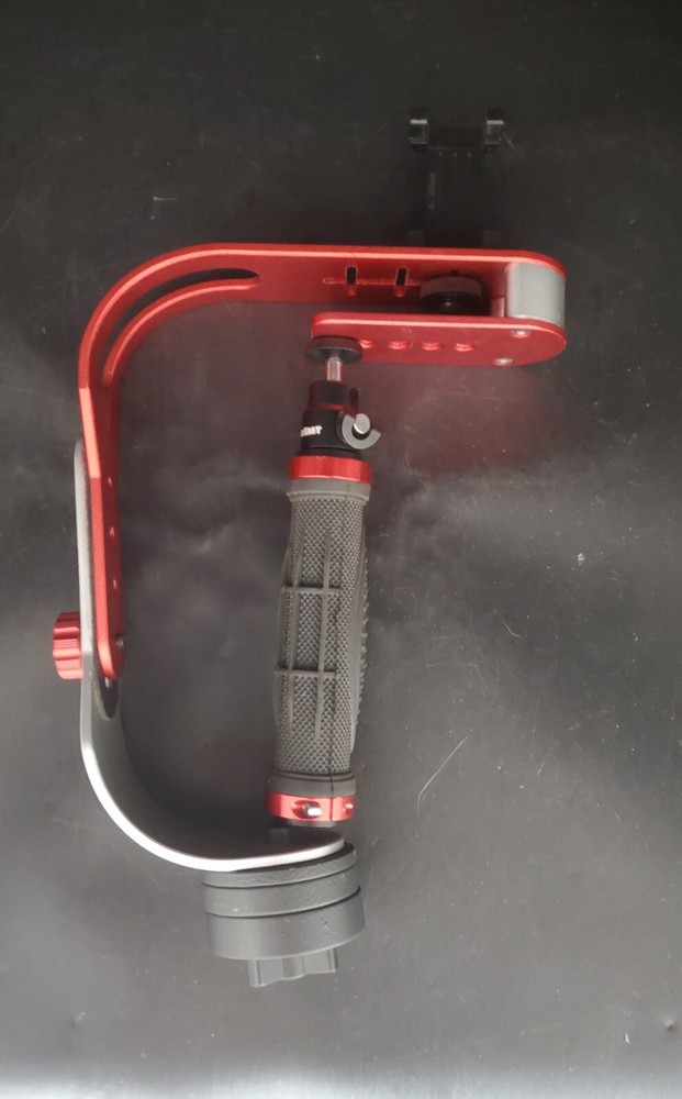 Handheld Camera Stabilizer for Video / Digital Cameras Red