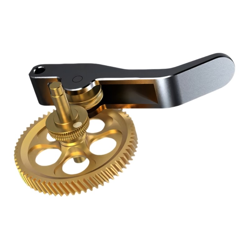 High Quality Metal Extruder Gear For 3D Printer Models Solid Construction For