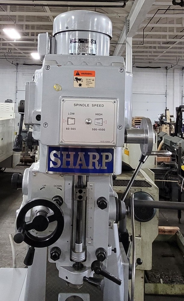 Sharp VH-25 Heavy Duty 5HP Vertical/Horizontal Combo Milling Machine