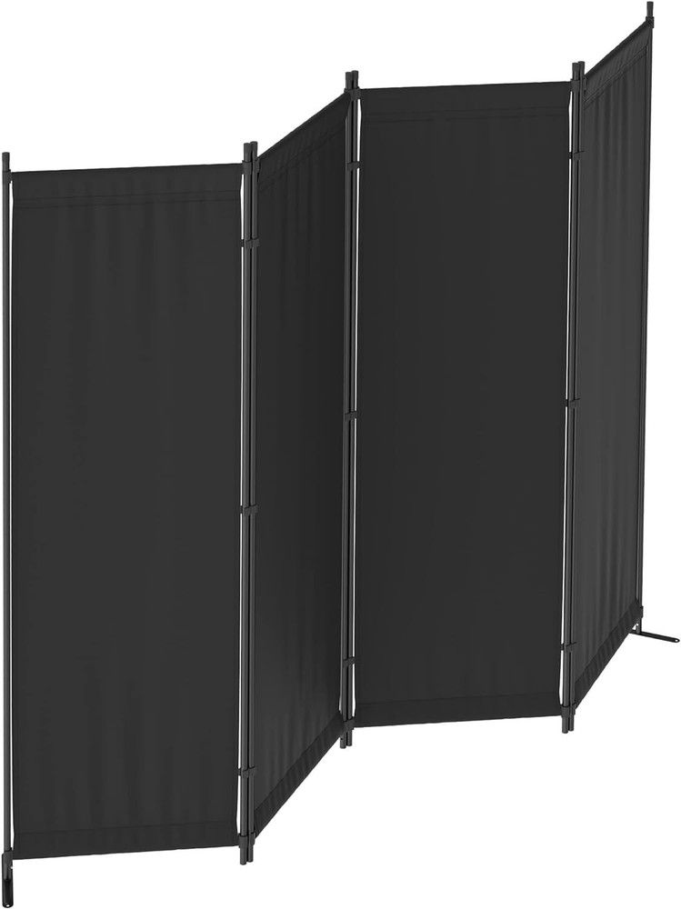 Room Divider 4 Panel Folding Privacy Screens 88'' Room Separation Home Office