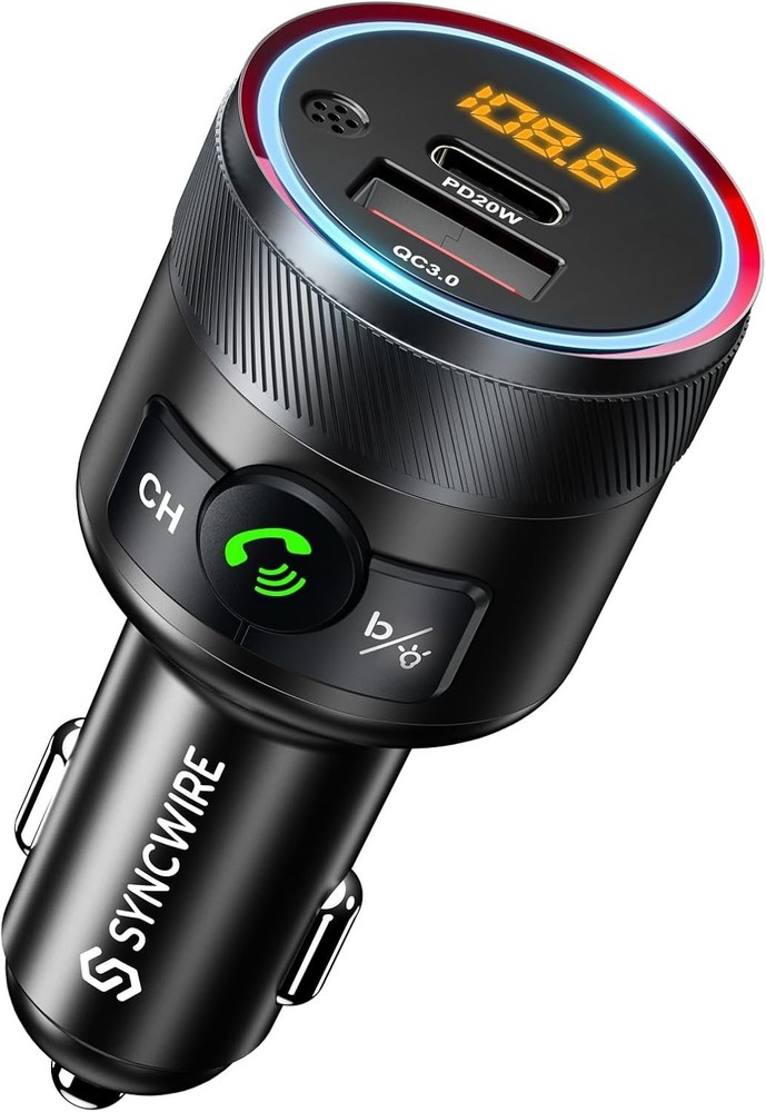 Crystal Clear Hands-Free Calling Bluetooth FM Transmitter