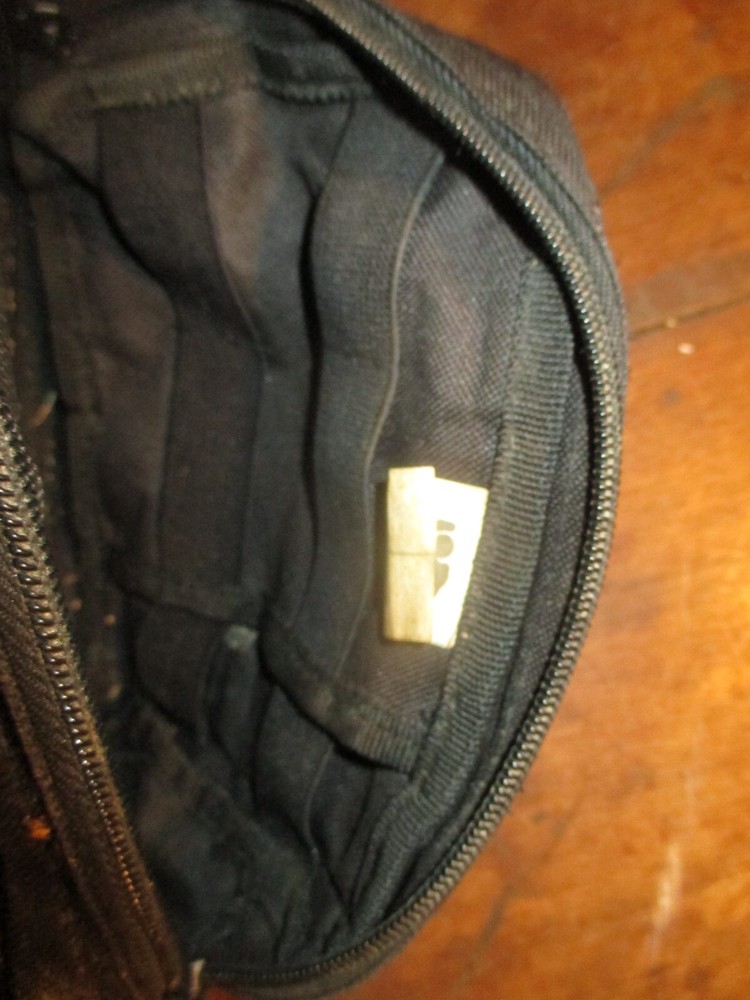 elite first aid, inc. black small bag old