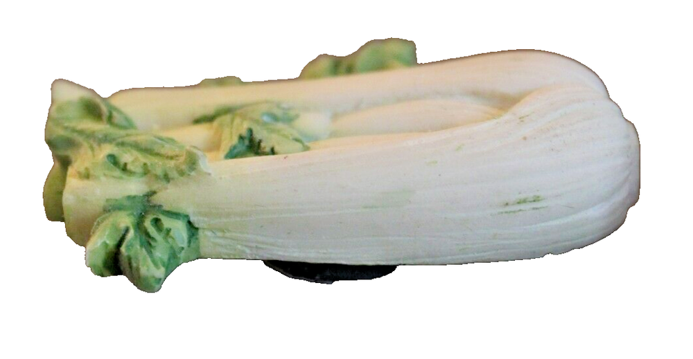 Celery stalk vintage refrigerator magnet