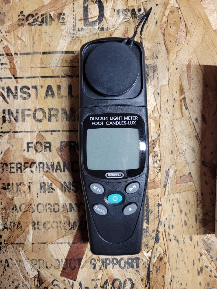 GENERAL TOOLS Wide Range Single Piece Digital Light Meter DLM-204