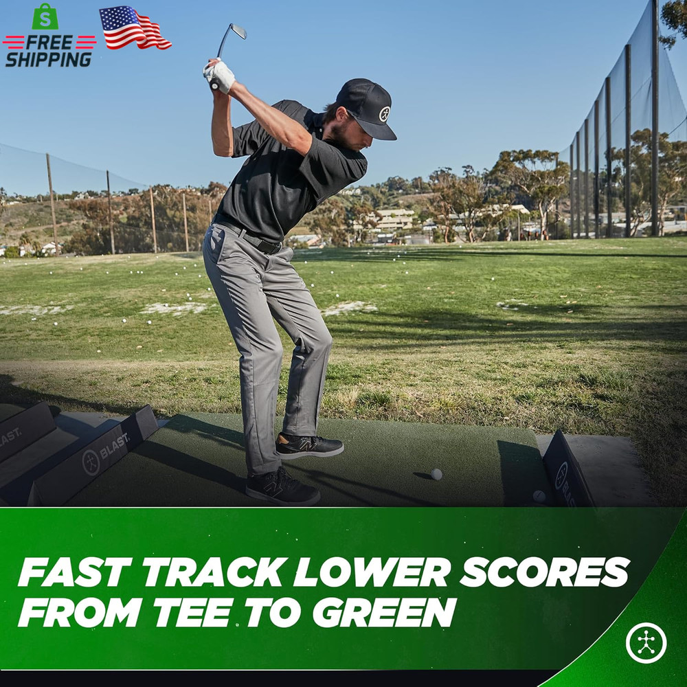 Blast Motion Golf Swing & Stroke Analyzer - Real-Time Feedback, Swing Metrics, S