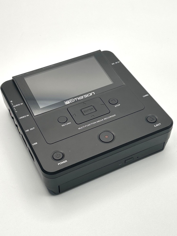Emerson EMT-1200 Multi-Function Media Recorder DVD USB AV SD Card Input New