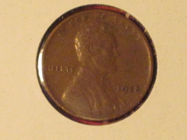 1928 Wheat Cent - Philadelphia Mint