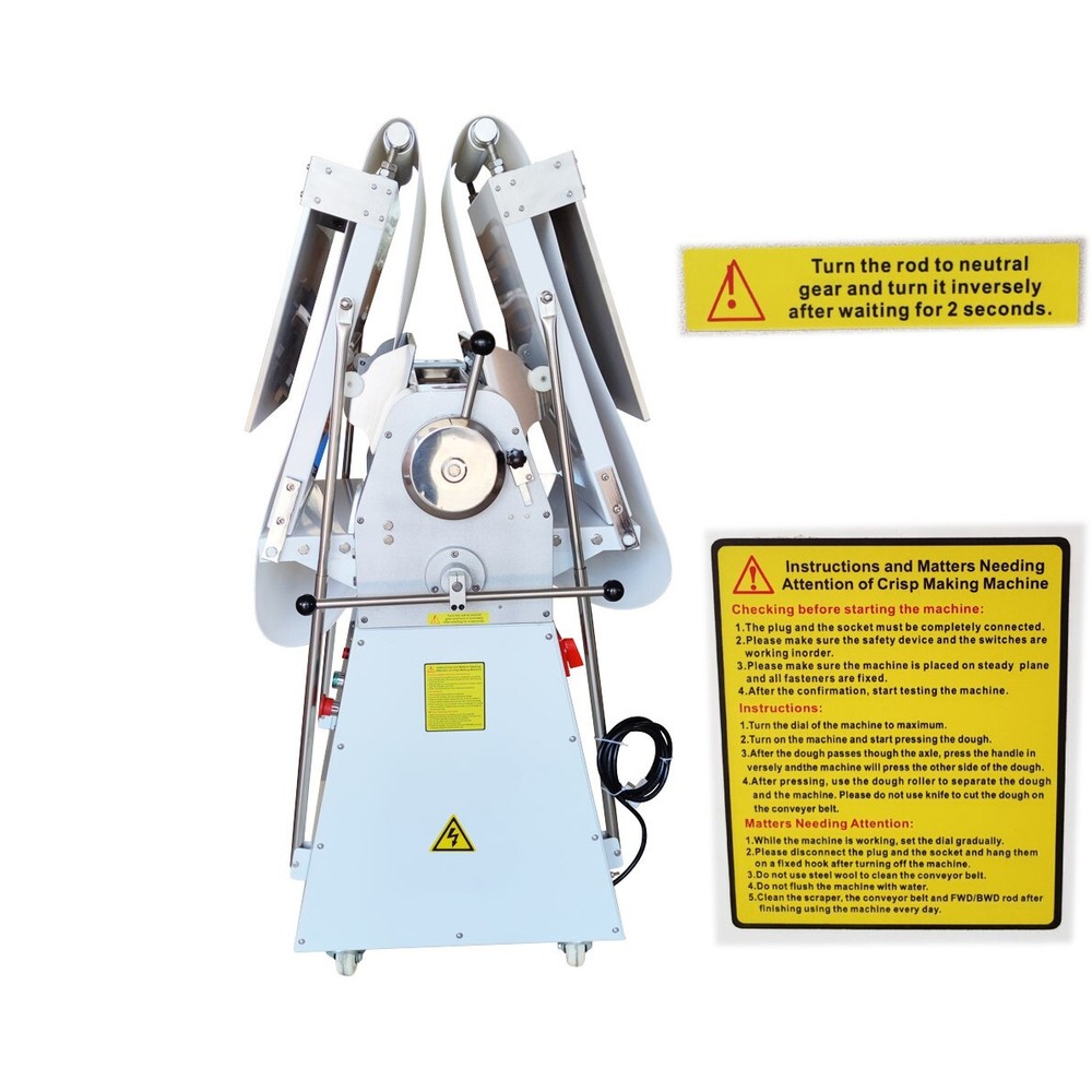 Reversible Commercial Dough Sheeter Press Roller Machine Pastry Sheet Machine