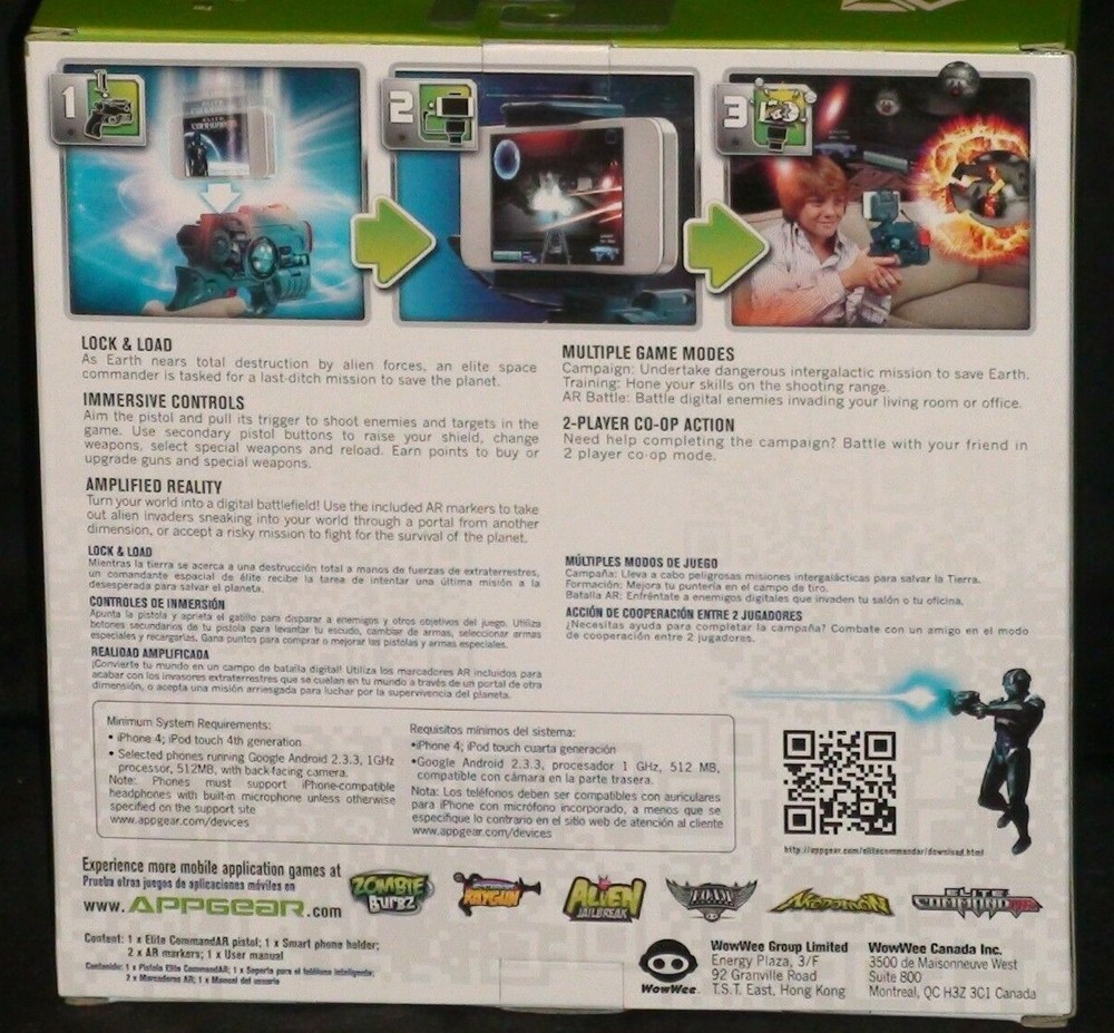 Appgear Elite Command Ar, & Akodomon For iPhone And Android New