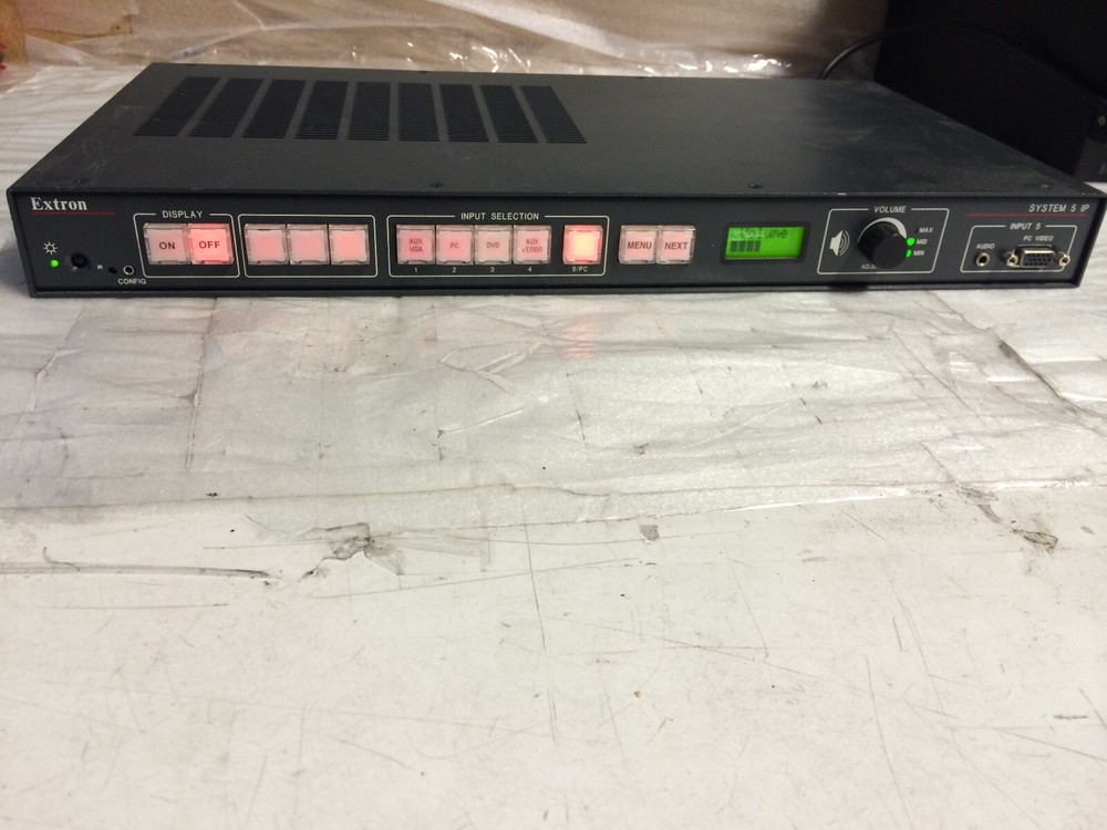 EXTRON System 5 IP 5-Input AV Switcher | NO CORD