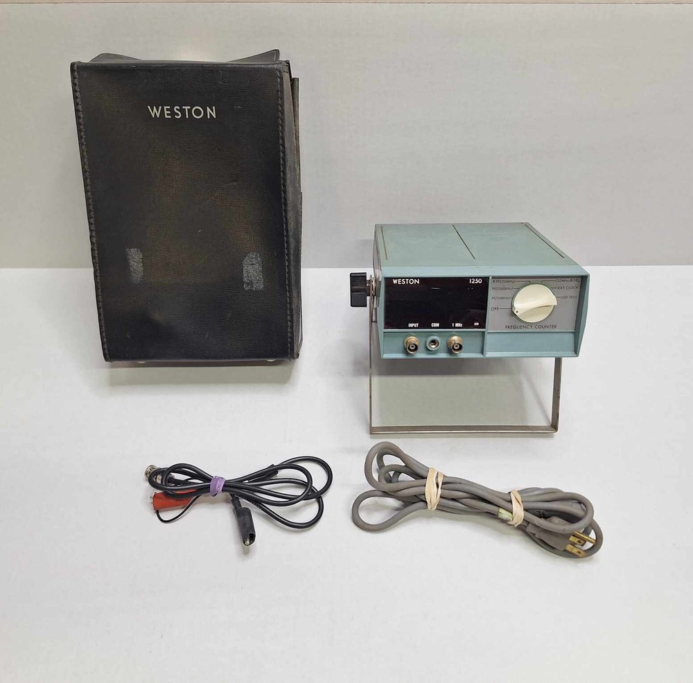 Weston 1250 Frequency counter