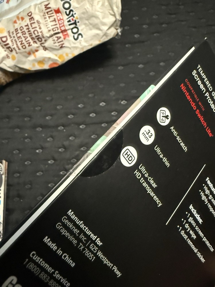 Nintendo Switch Lite Tempered Glass Screen Protector