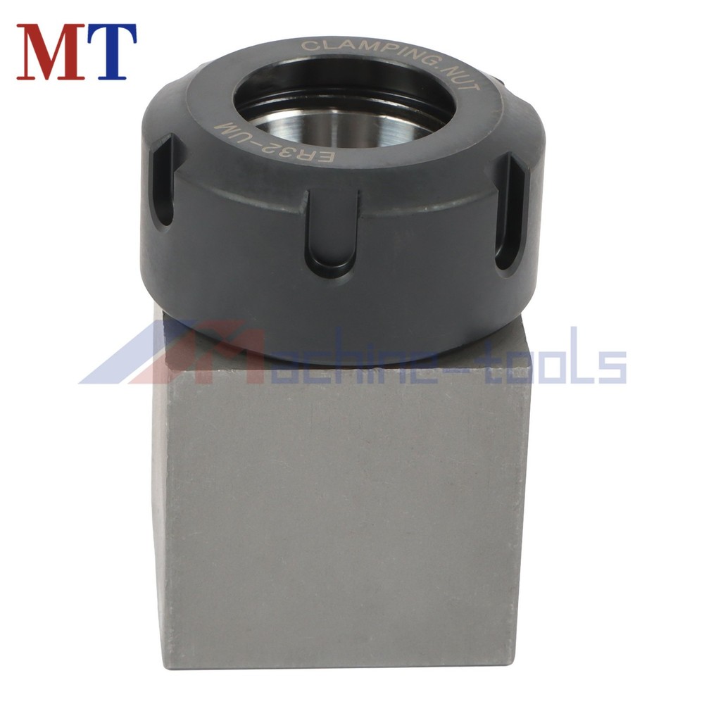 Collet Block Spring ER32 Hex & Square Chuck Holder Set For CNC Milling Machine