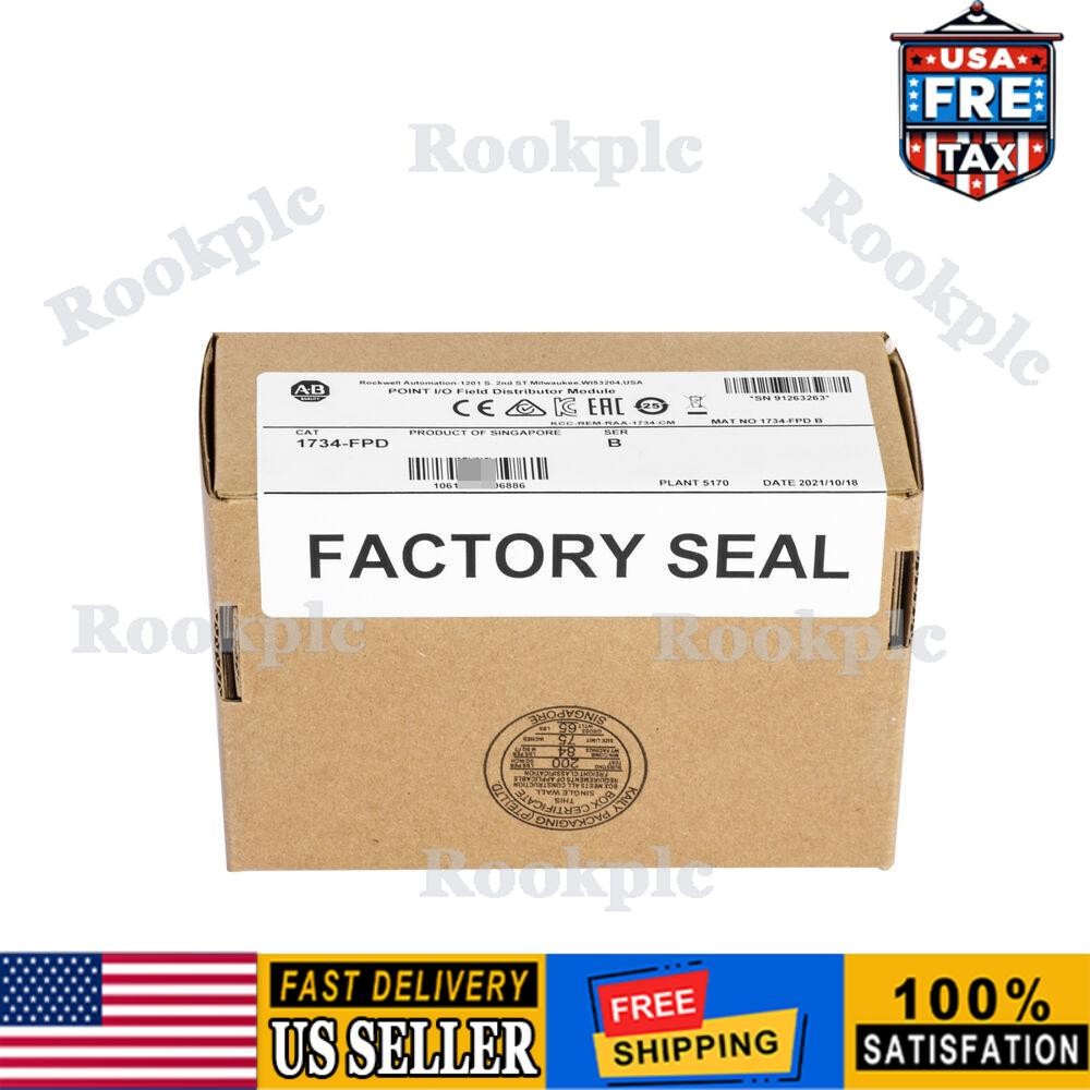 New Sealed PLC 1734-FPD SER B AB POINT I/O Field Distributor Module