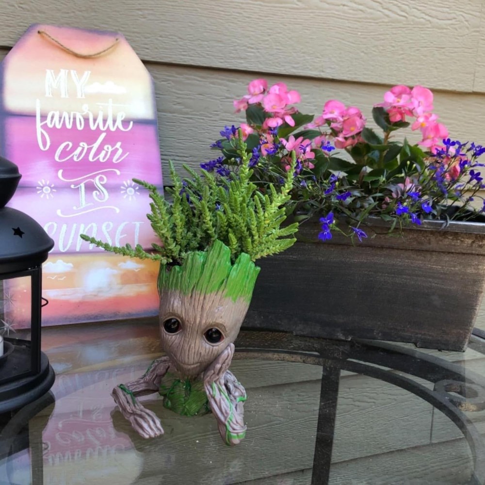 6 Inch Baby Groot Pen Holder Planter