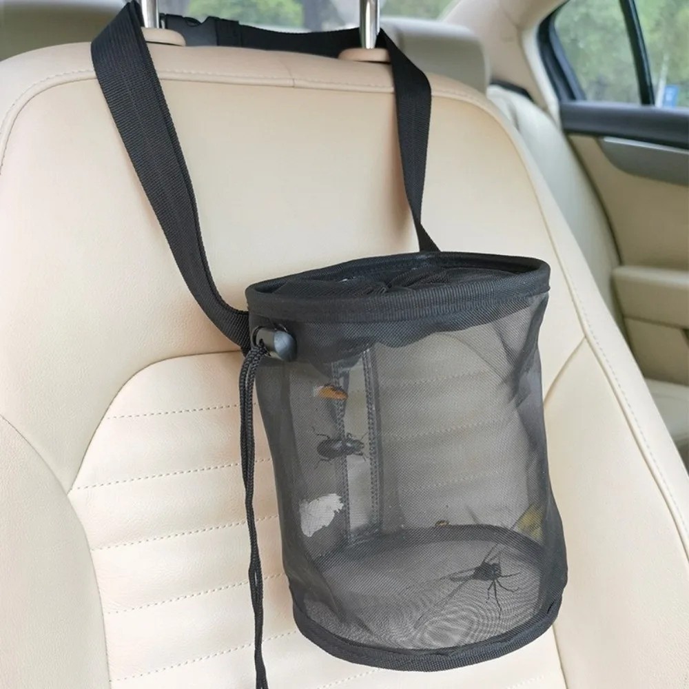 Folding Butterfly Cage Mesh Insect Habitat Bug Enclosure Shoulder Strap.