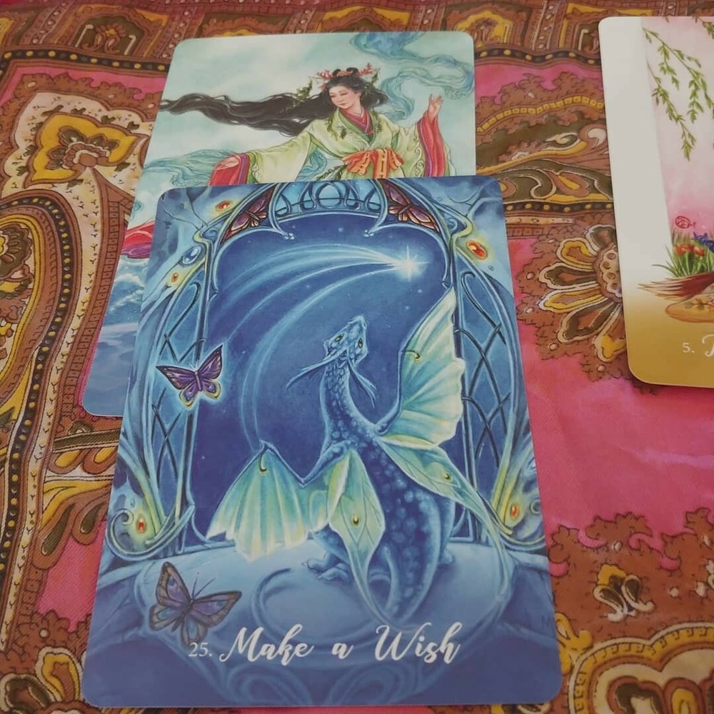 3 Card, one question intuitive tarot or oracle card reading.