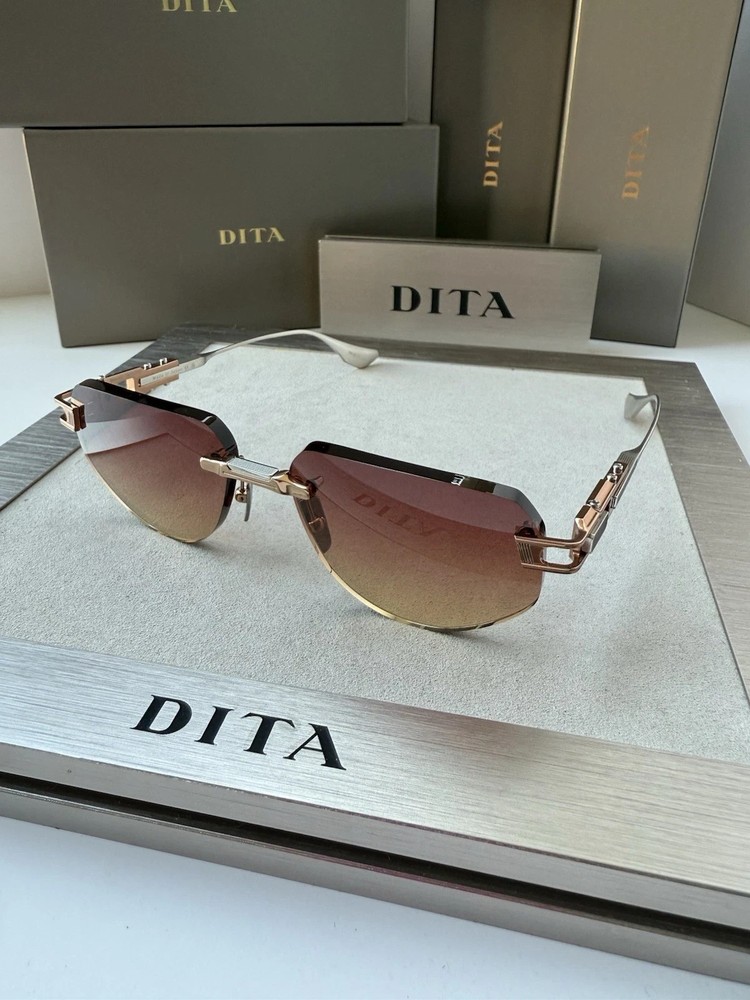 Dita GRAND IMPERYN DTS 164 Rose Gold Silver Gradient Sunglasses