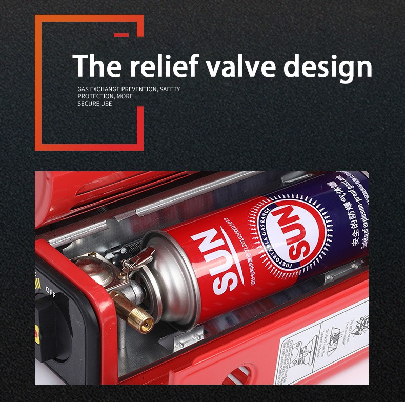 🚀Camping Emergency Butane Heater Double Coherent Heat Source Survival Tools