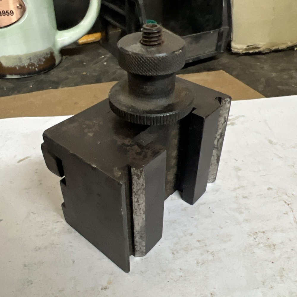 Enco 45 E Quick Change Tool Post Holder Block Wedge Turning Tool