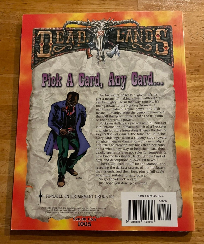 Deadlands: HUCKSTERS & HEXES - PEG 1005 - VG+