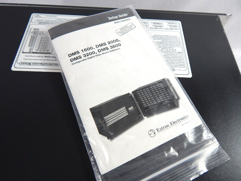 EXTRON DMS 1600 TDMS DIGITAL MATRIX SWITCHER
