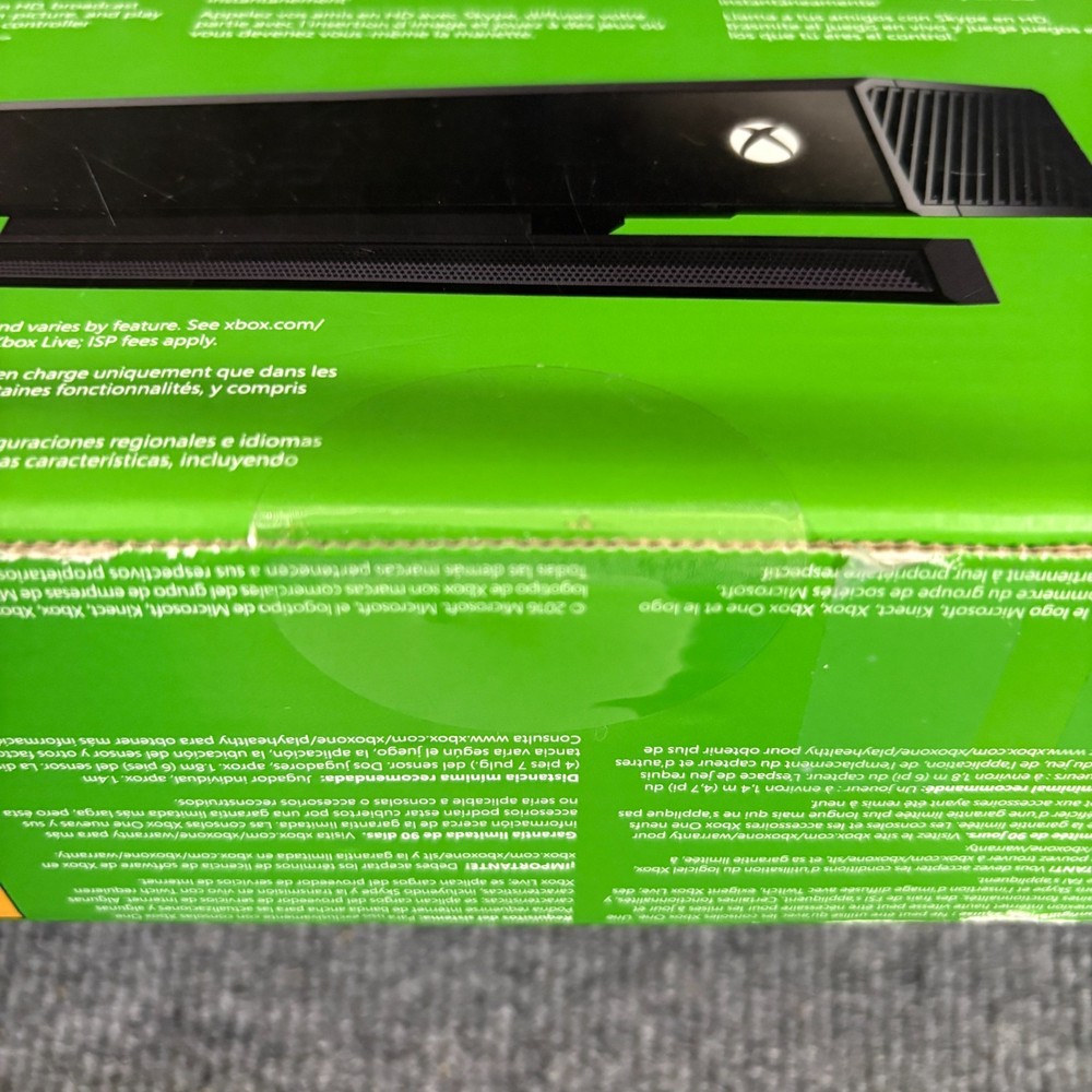 Microsoft Xbox One Kinect Motion Sensor - Black - Model 1520 Sealed Restored