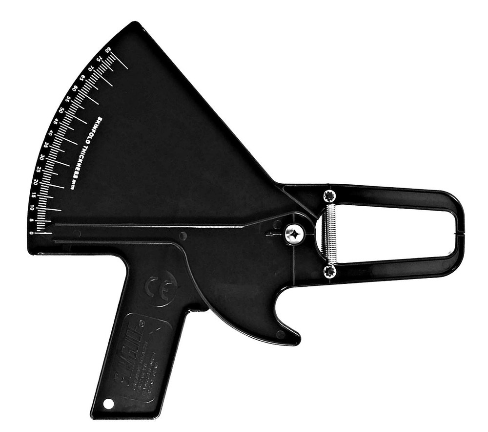 AnthroFlex Basic Anthropometry Kit with Slim Guide Skinfold Caliper, Black