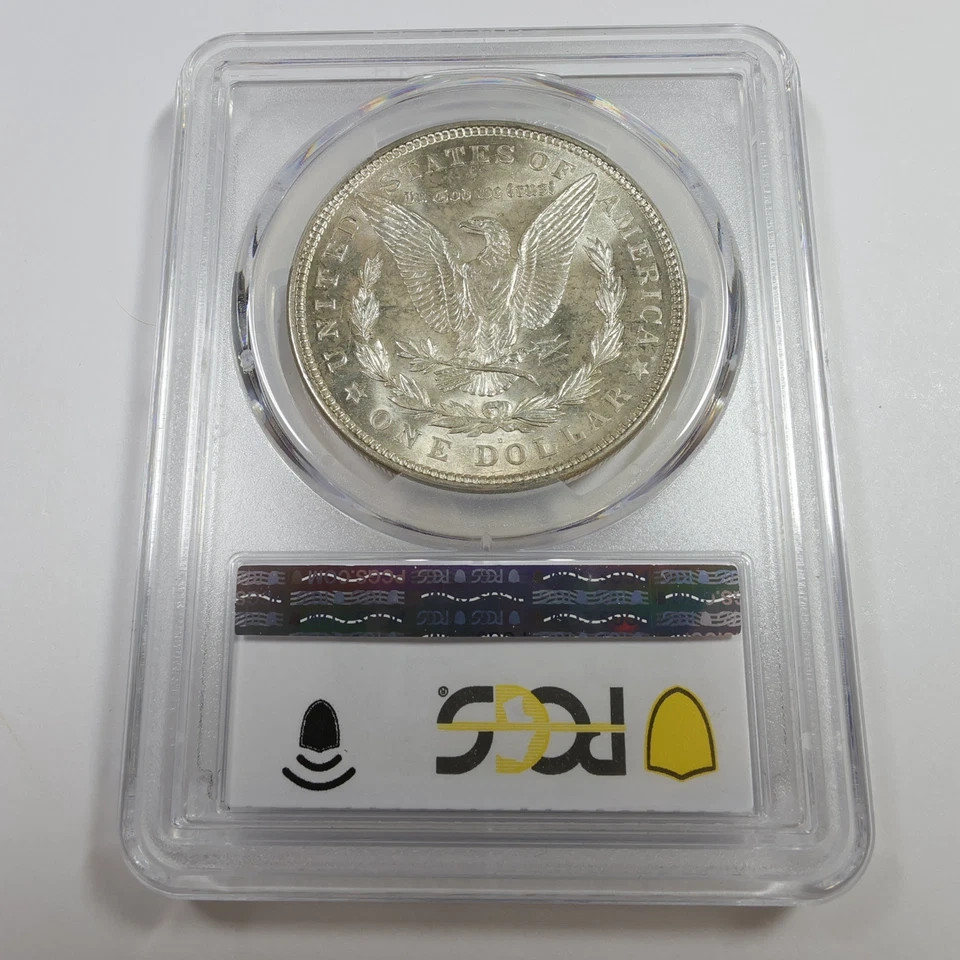 1921 D Morgan Silver Dollar PCGS MS-63