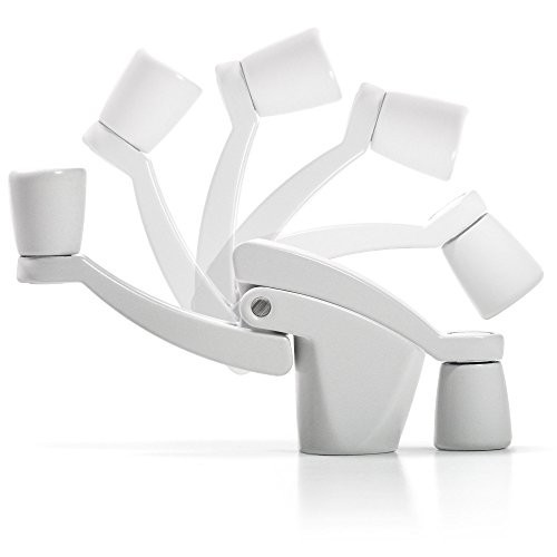 Folding Window Crank Handle 11/32” Spline, White, 2-Pack - Easy Installation & D