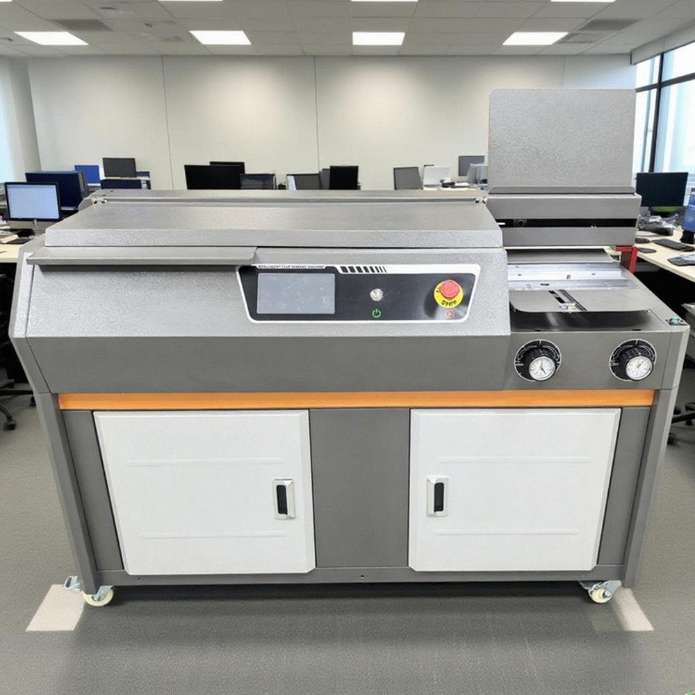 220V A4 Automatic Binding Machine Side Glue Assembly Machine