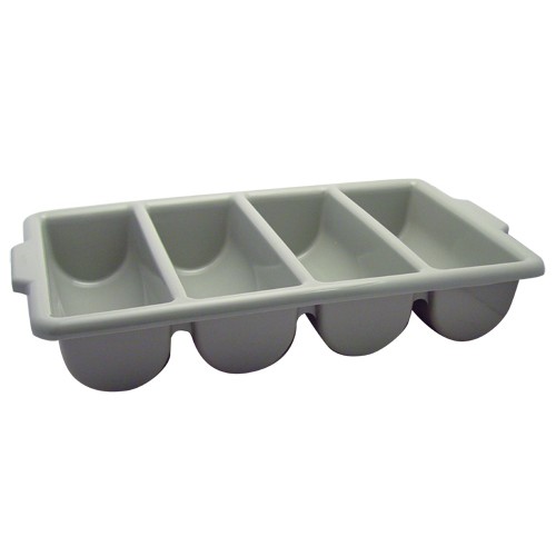 Winco PL4B 4 Section Cutlery Box
