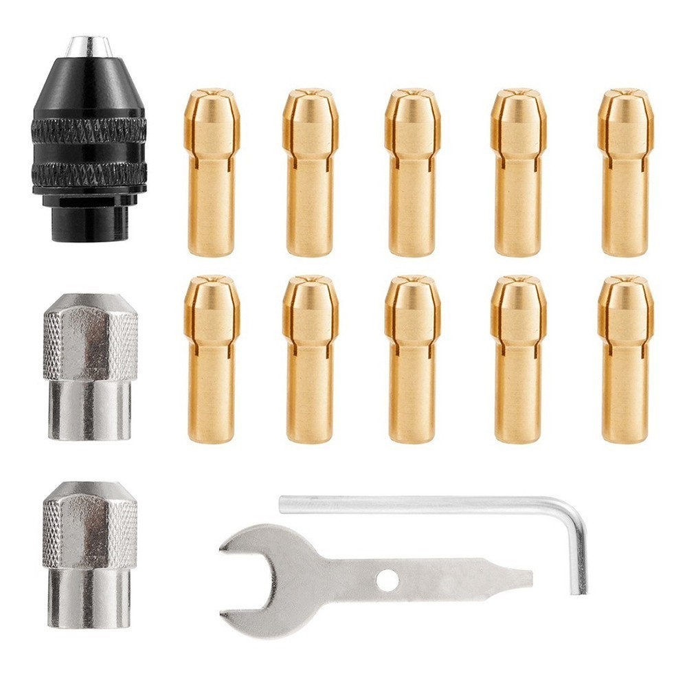 Increased Efficiency Drill Chuck Collet Set M8x0.75mm Drill Chuck DIY Projects
